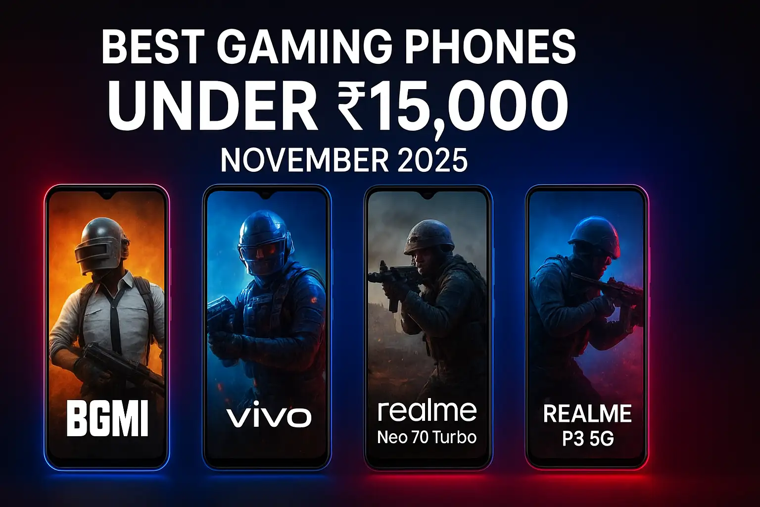 Best Gaming Phones Under 15,000